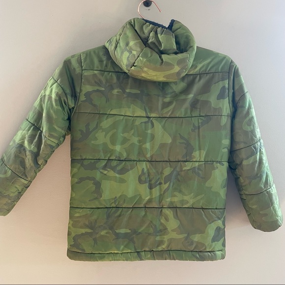 Trico Field DenimDungaree Camo Boys Coat Size 10 - Picture 4 of 8